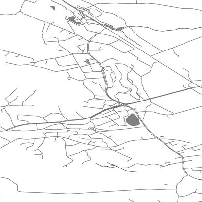 ROAD MAP OF HUMPPILA, FINLAND BY MAPBAKES