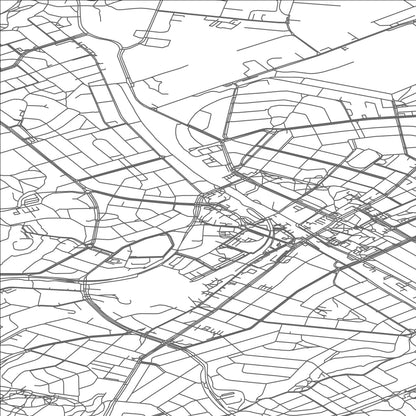 ROAD MAP OF HYVINKÄÄ, FINLAND BY MAPBAKES