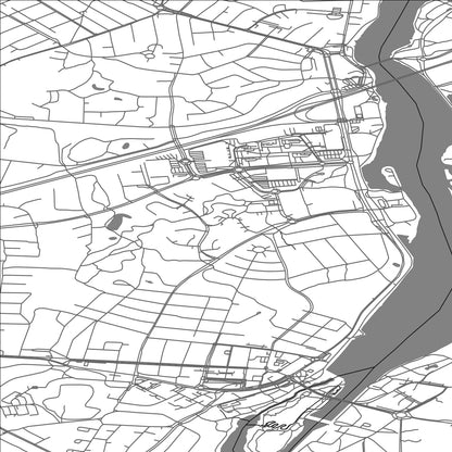 ROAD MAP OF IMATRA, FINLAND BY MAPBAKES