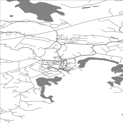 ROAD MAP OF INGÅ, FINLAND BY MAPBAKES