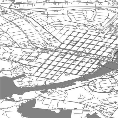 ROAD MAP OF JOENSUU, FINLAND BY MAPBAKES