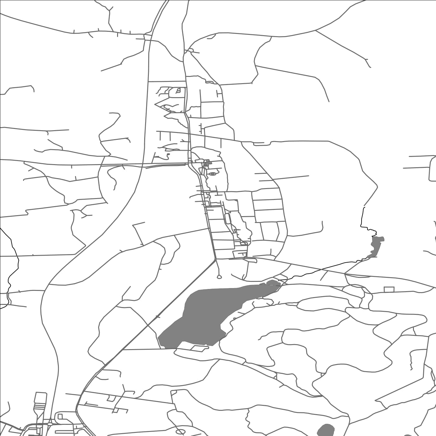 ROAD MAP OF JOMALA, FINLAND BY MAPBAKES