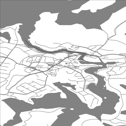 ROAD MAP OF JUANKOSKI, FINLAND BY MAPBAKES