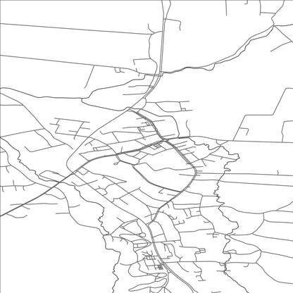 ROAD MAP OF JURVA, FINLAND BY MAPBAKES