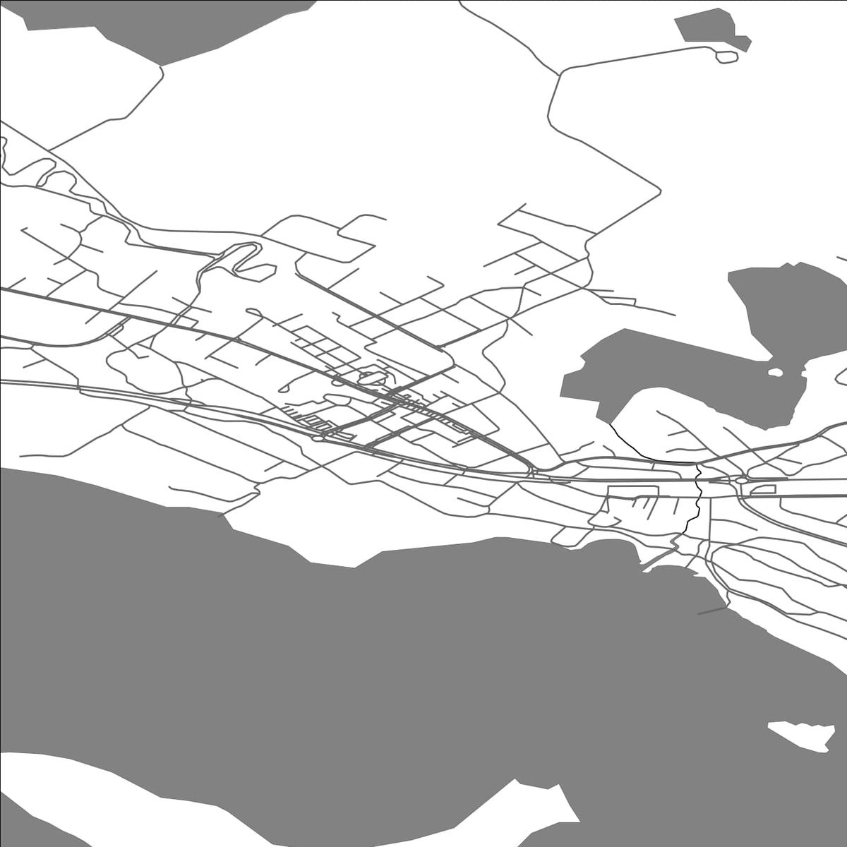 ROAD MAP OF JUVA, FINLAND BY MAPBAKES
