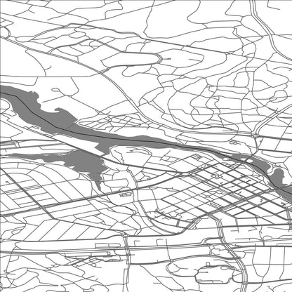 ROAD MAP OF KAJAANI, FINLAND BY MAPBAKES