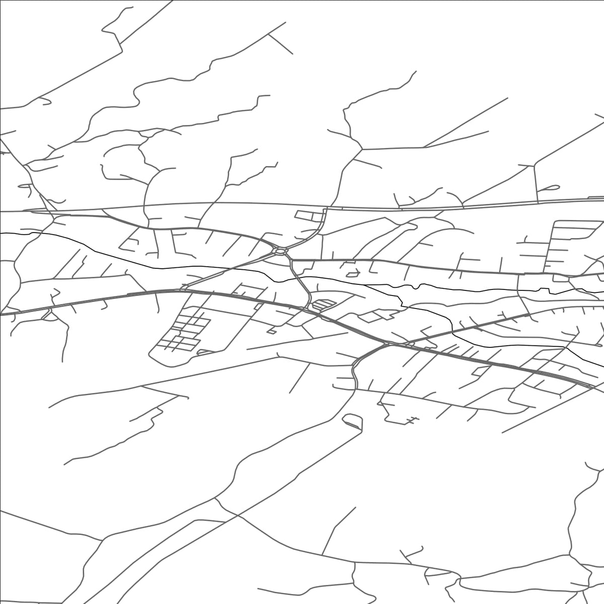 ROAD MAP OF KÄLVIÄ, FINLAND BY MAPBAKES