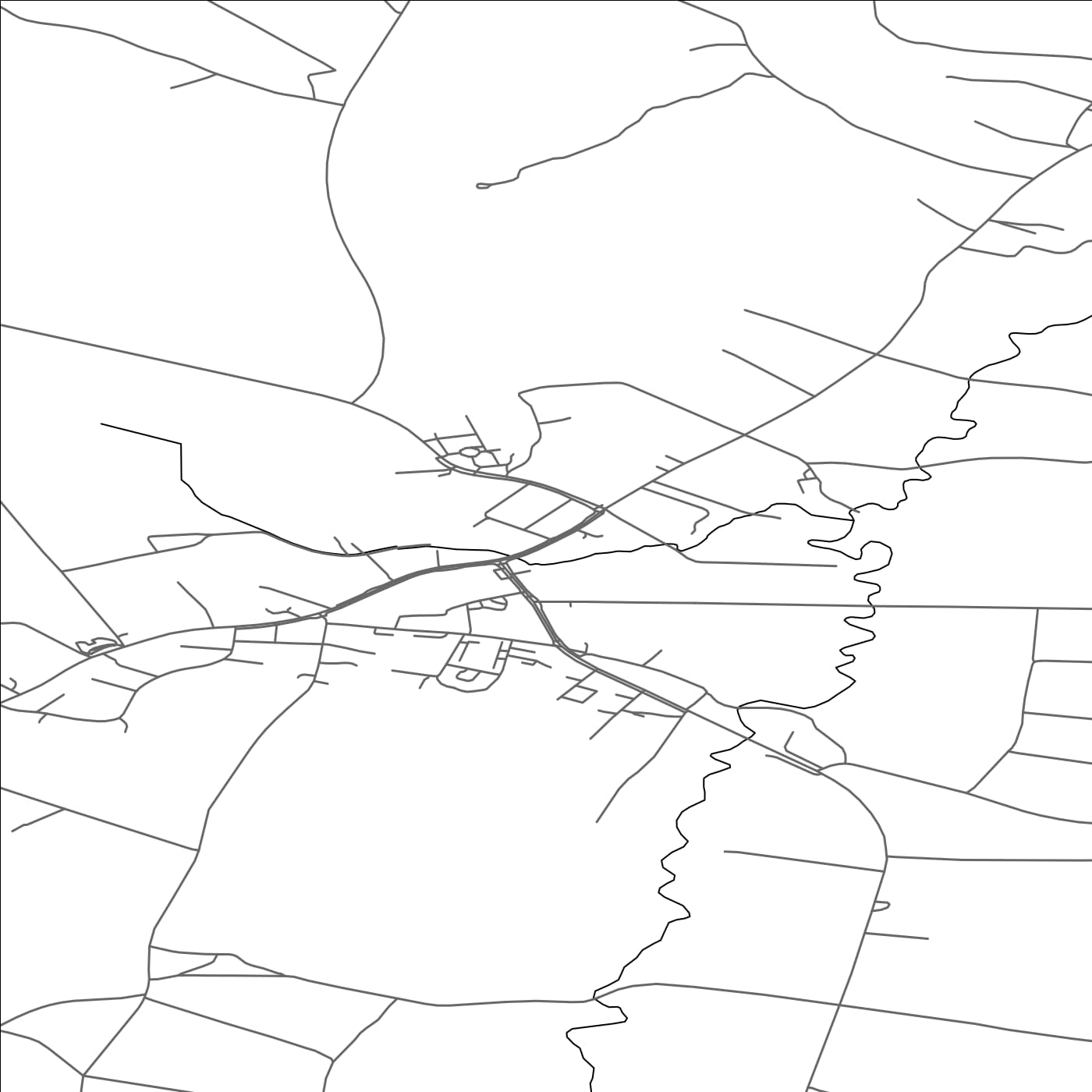 ROAD MAP OF KARIJOKI, FINLAND BY MAPBAKES