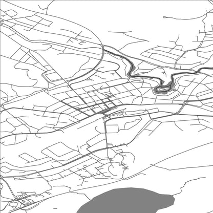 ROAD MAP OF KARIS, FINLAND BY MAPBAKES