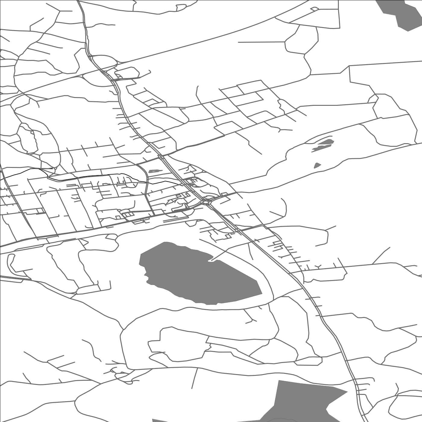 ROAD MAP OF KÄRKÖLÄ, FINLAND BY MAPBAKES