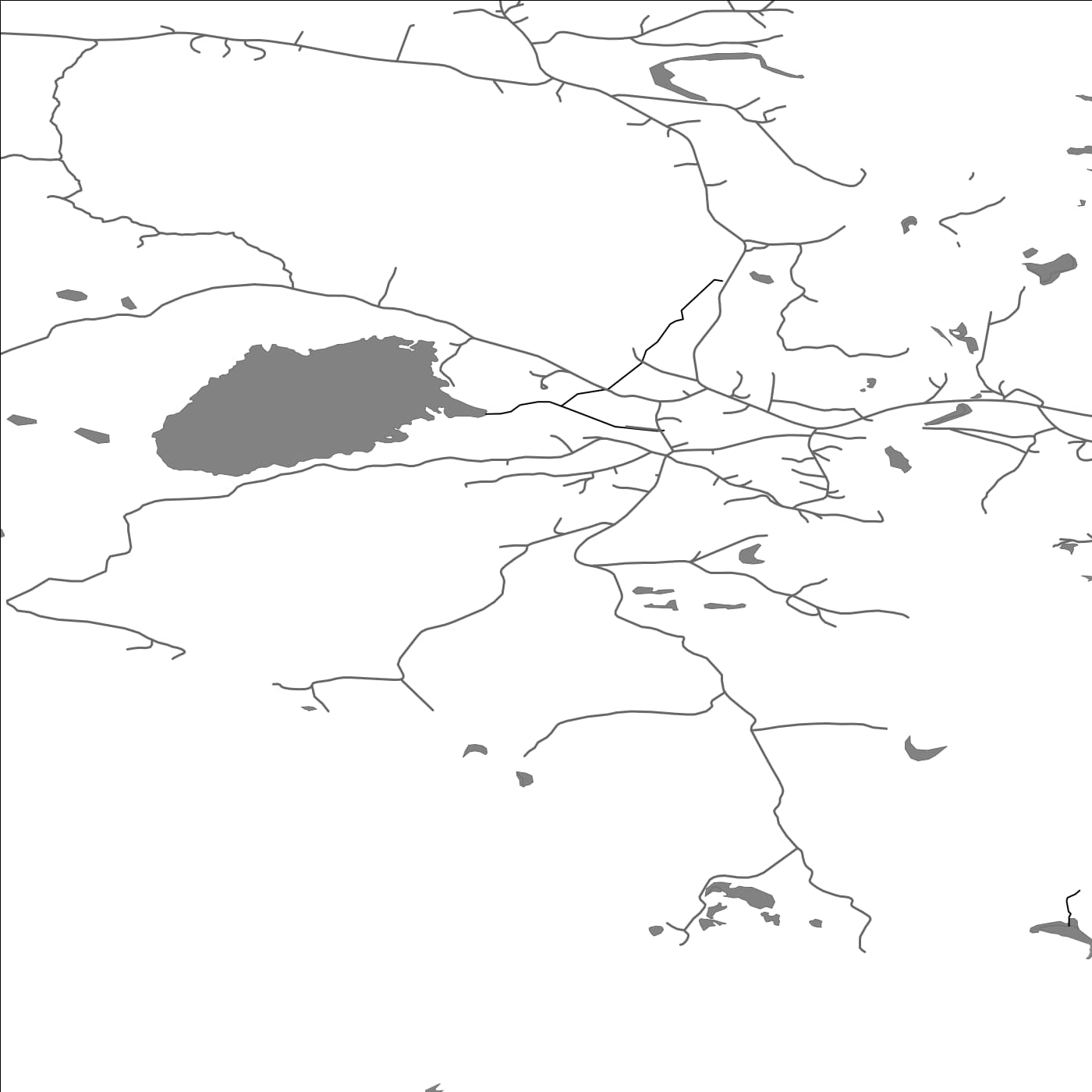 ROAD MAP OF KARLBY, FINLAND BY MAPBAKES