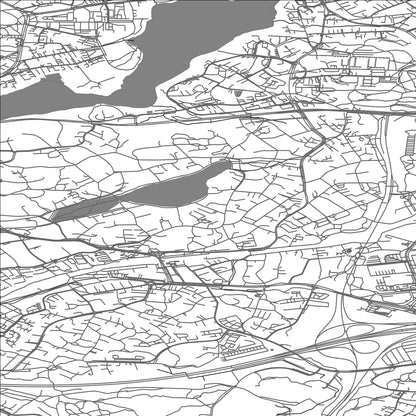 ROAD MAP OF KAUNIAINEN, FINLAND BY MAPBAKES