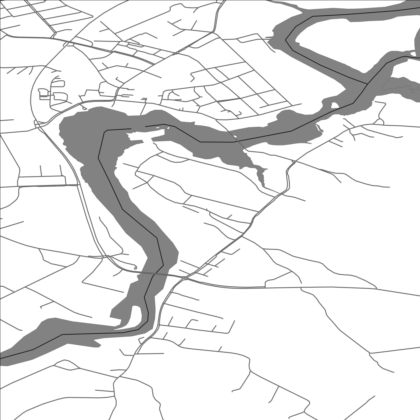 ROAD MAP OF KEIKYÄ, FINLAND BY MAPBAKES