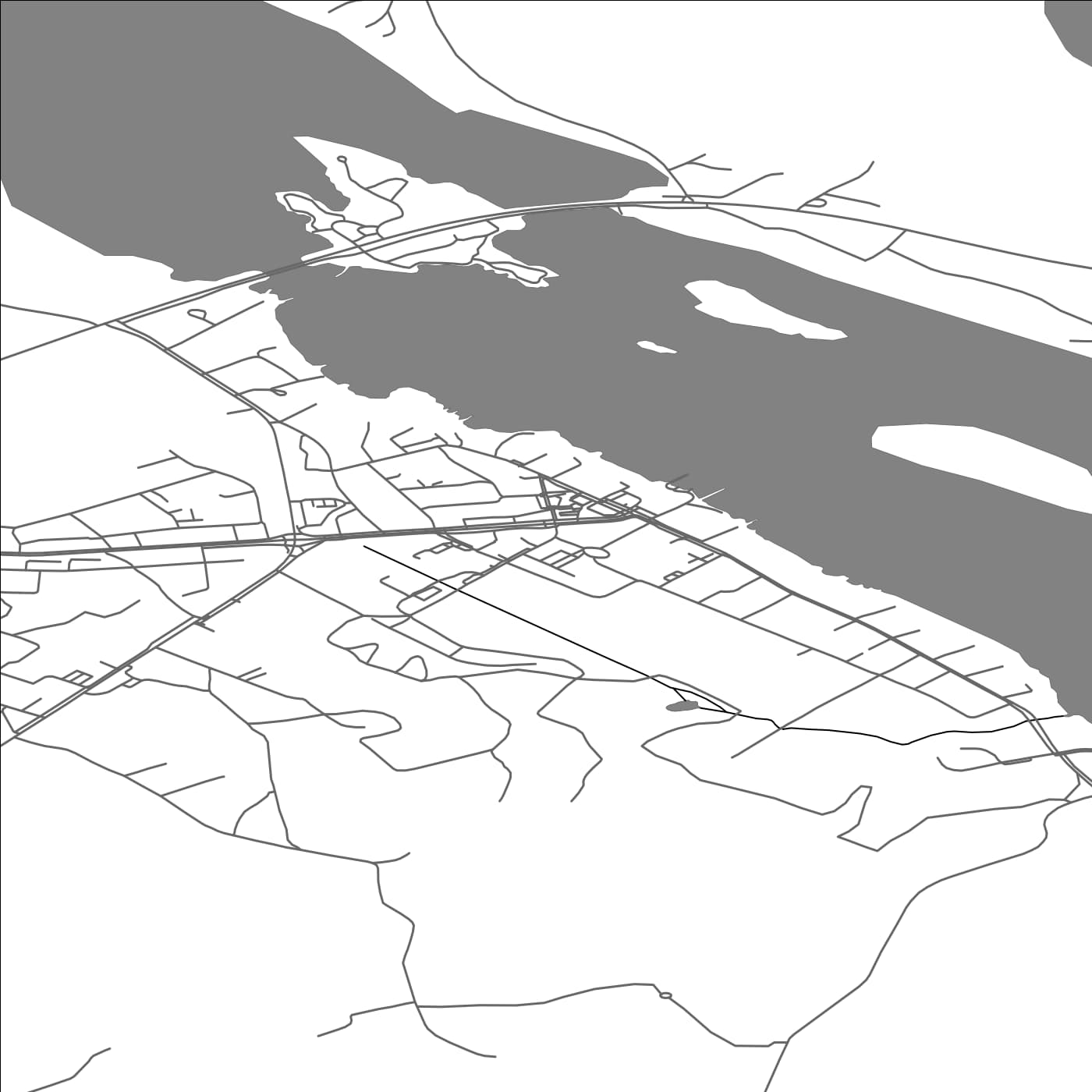 ROAD MAP OF KEITELE, FINLAND BY MAPBAKES