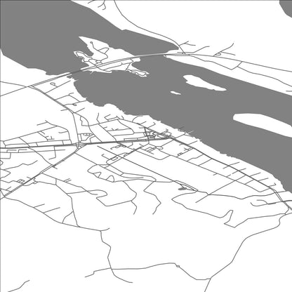 ROAD MAP OF KEITELE, FINLAND BY MAPBAKES