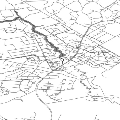 ROAD MAP OF KELLOKOSKI, FINLAND BY MAPBAKES