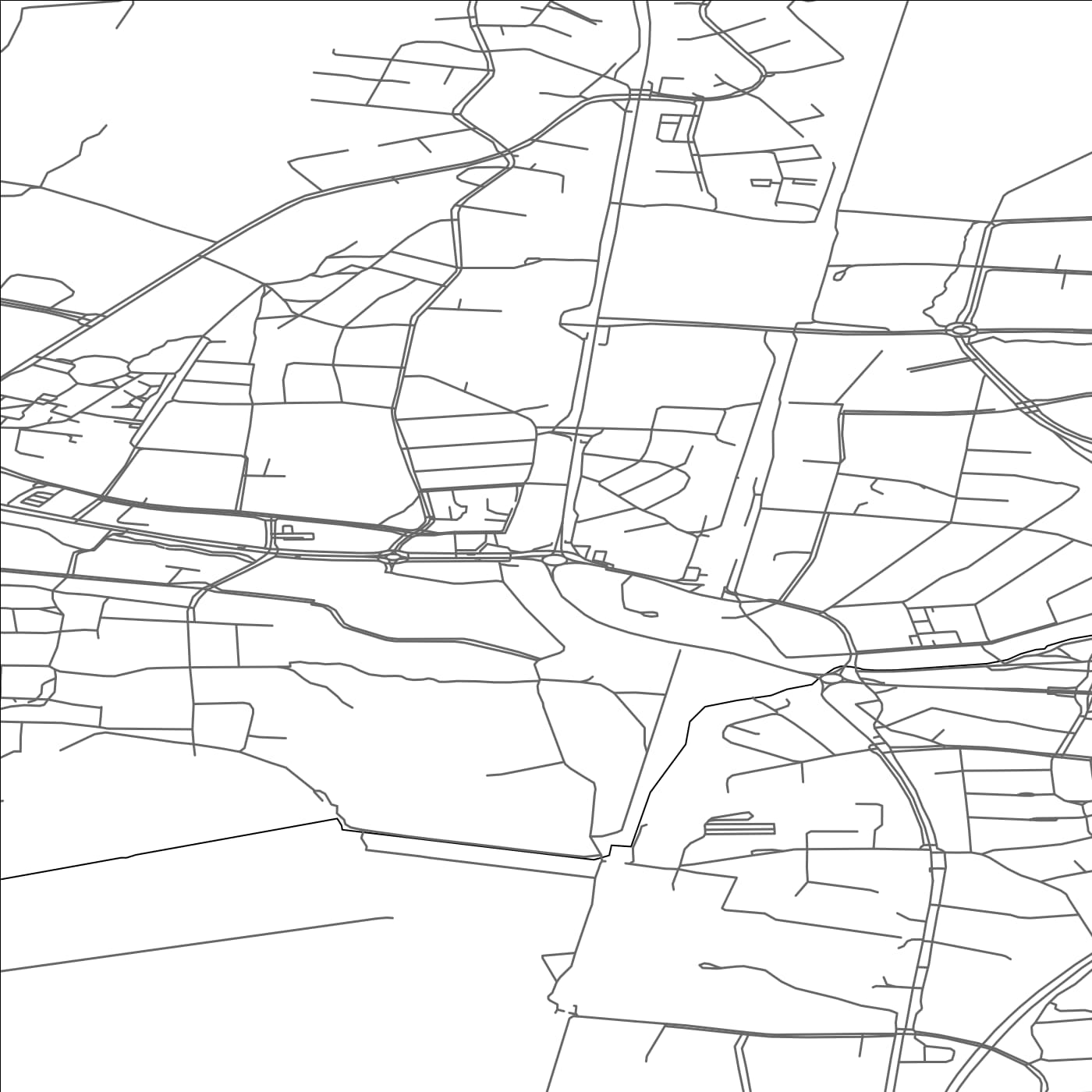 ROAD MAP OF KEMPELE, FINLAND BY MAPBAKES