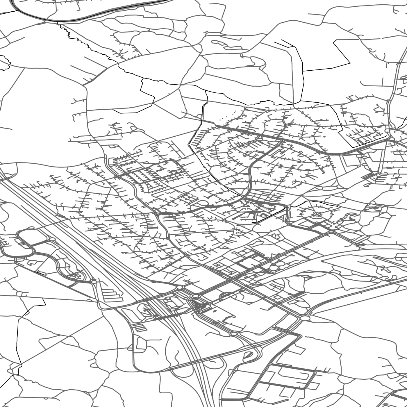 ROAD MAP OF KIVISTÖ, FINLAND BY MAPBAKES