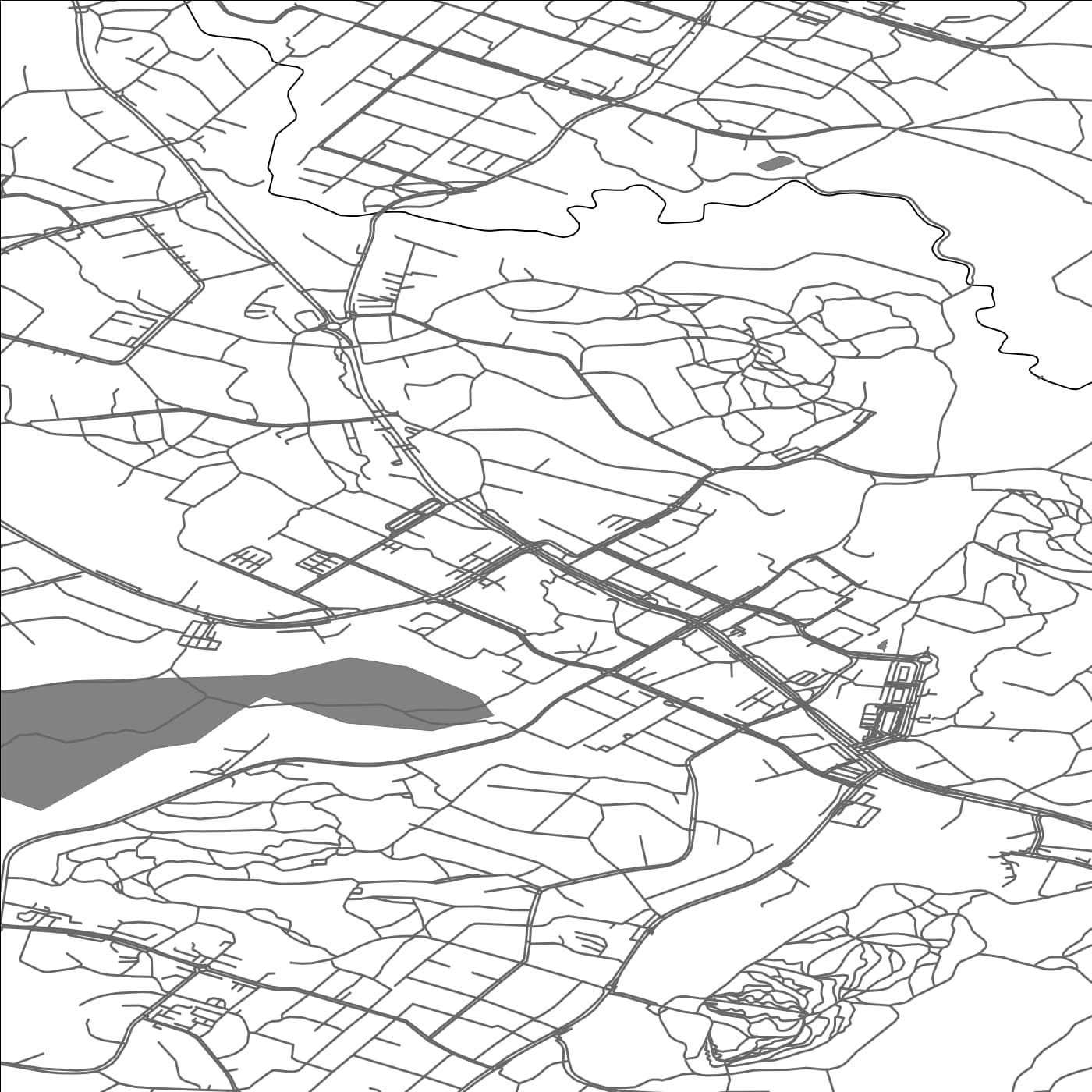 ROAD MAP OF KLAUKKALA, FINLAND BY MAPBAKES