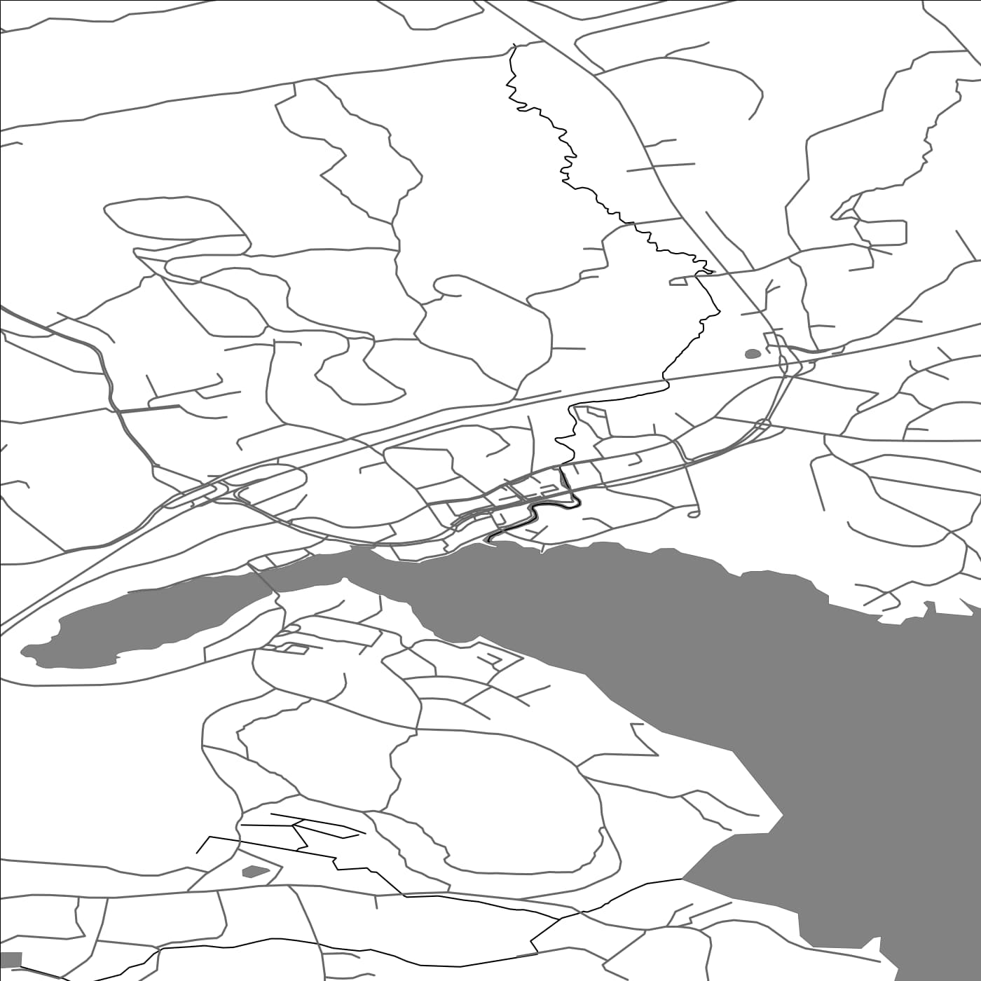 ROAD MAP OF KORPILAHTI, FINLAND BY MAPBAKES