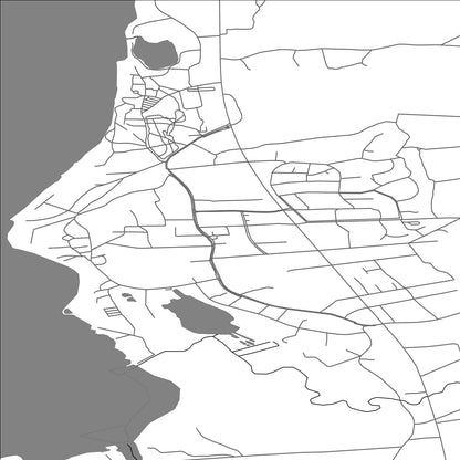 ROAD MAP OF KUORTANE, FINLAND BY MAPBAKES