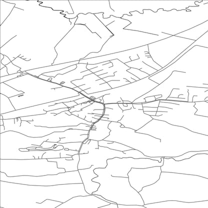 ROAD MAP OF KYRÖ, FINLAND BY MAPBAKES