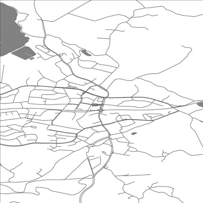 ROAD MAP OF LAMMI, FINLAND BY MAPBAKES