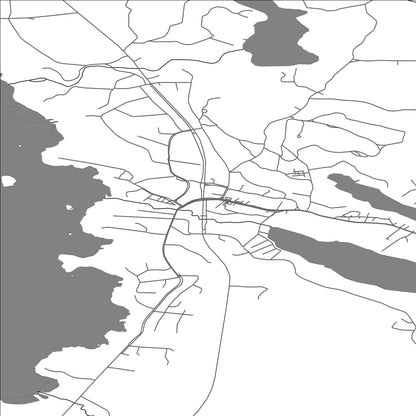 ROAD MAP OF LAVIA, FINLAND BY MAPBAKES