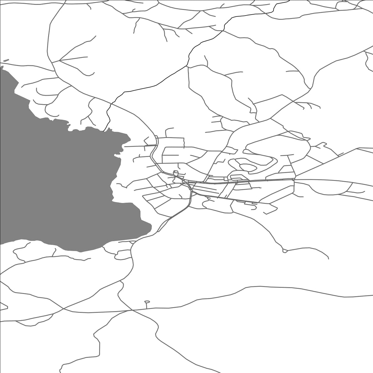 ROAD MAP OF LEMI, FINLAND BY MAPBAKES
