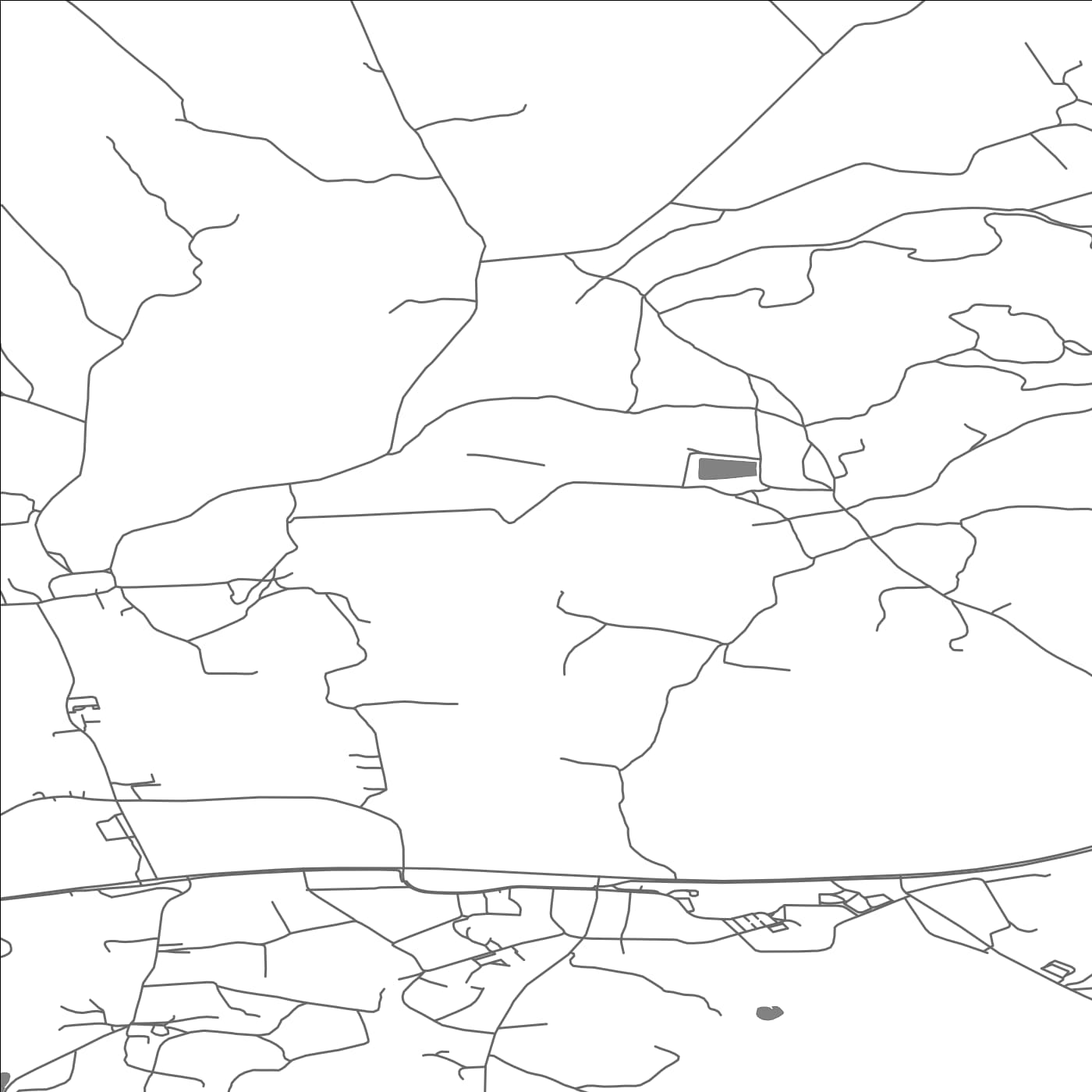 ROAD MAP OF LEMLAND, FINLAND BY MAPBAKES