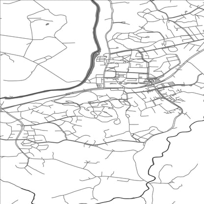 ROAD MAP OF LIETO, FINLAND BY MAPBAKES