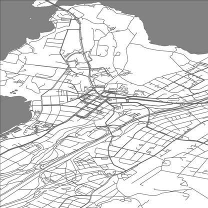 ROAD MAP OF LOHJA, FINLAND BY MAPBAKES