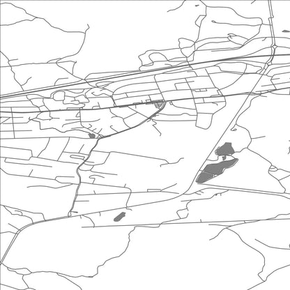 ROAD MAP OF LUUMÄKI, FINLAND BY MAPBAKES