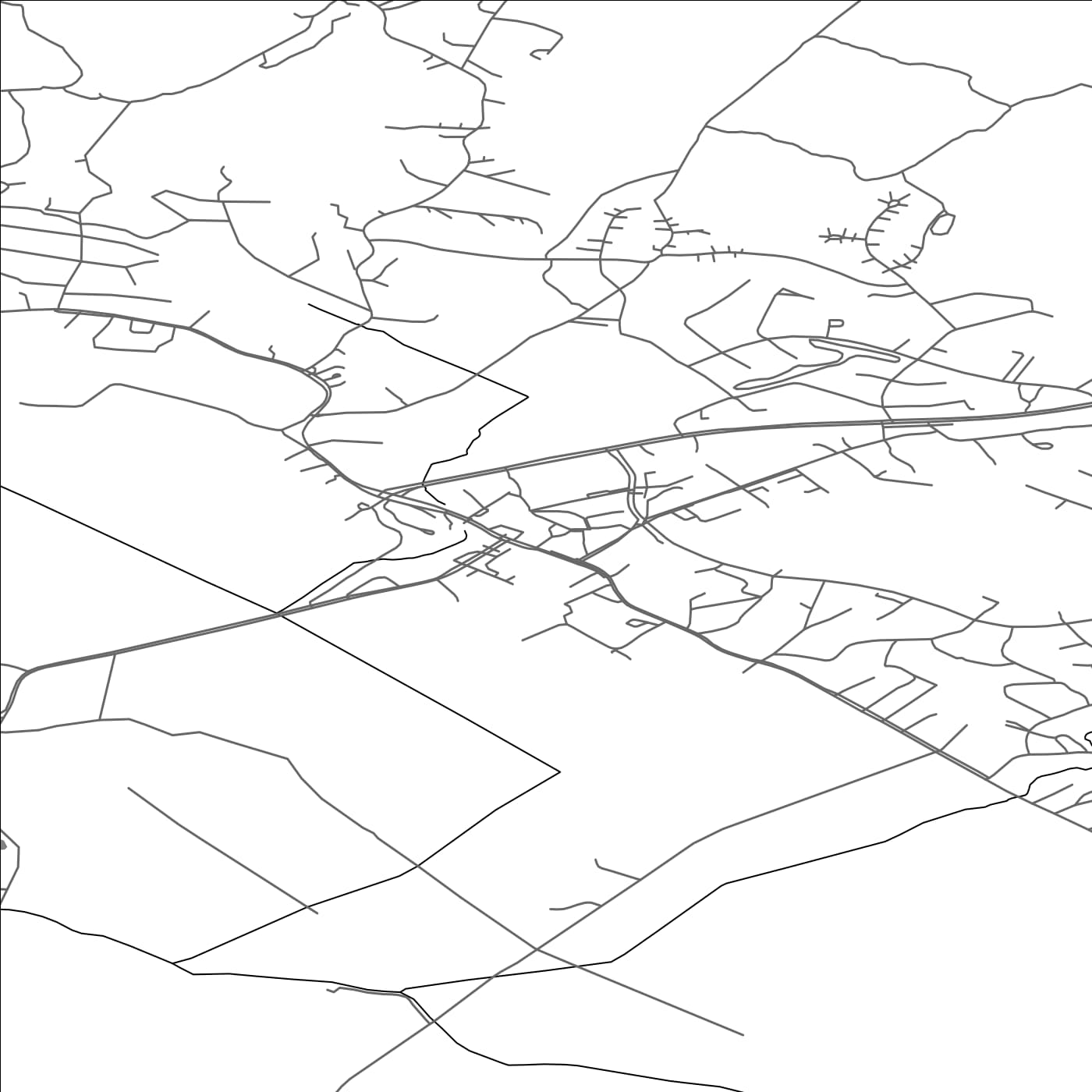 ROAD MAP OF LUVIA, FINLAND BY MAPBAKES