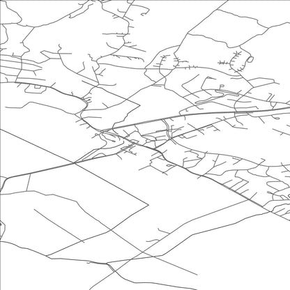 ROAD MAP OF LUVIA, FINLAND BY MAPBAKES