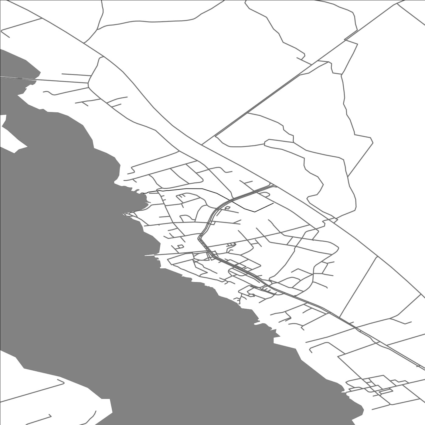 ROAD MAP OF MAANINKA, FINLAND BY MAPBAKES