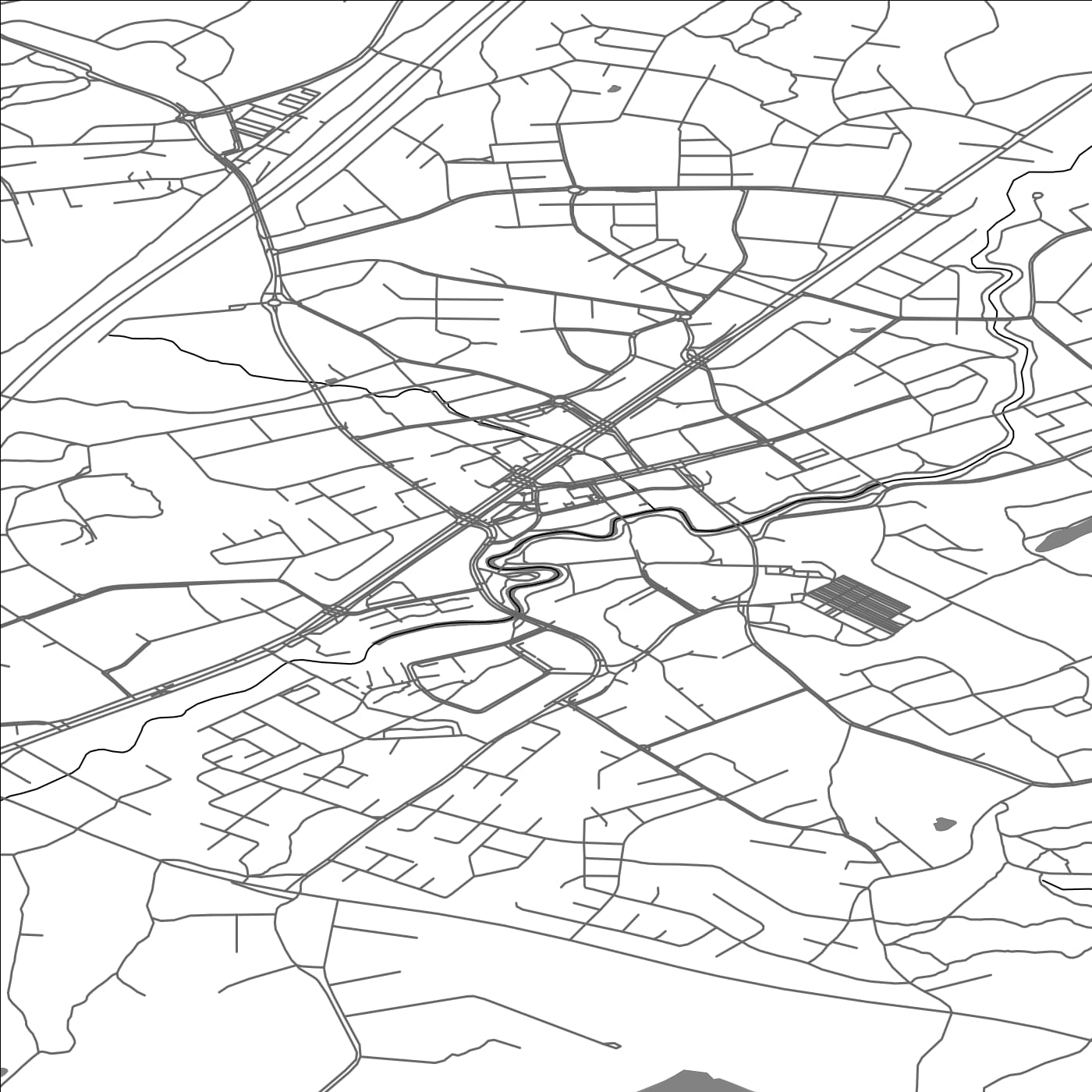 ROAD MAP OF MÄNTSÄLÄ, FINLAND BY MAPBAKES