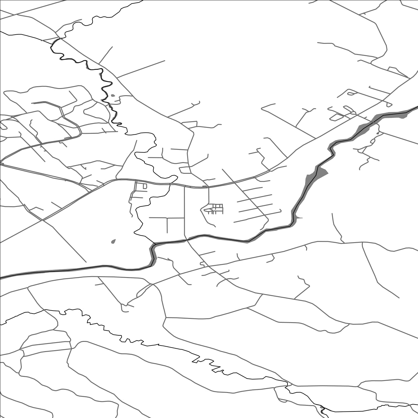 ROAD MAP OF MARTTILA, FINLAND BY MAPBAKES