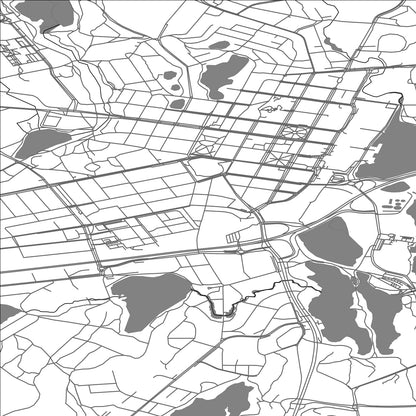 ROAD MAP OF MIKKELI, FINLAND BY MAPBAKES