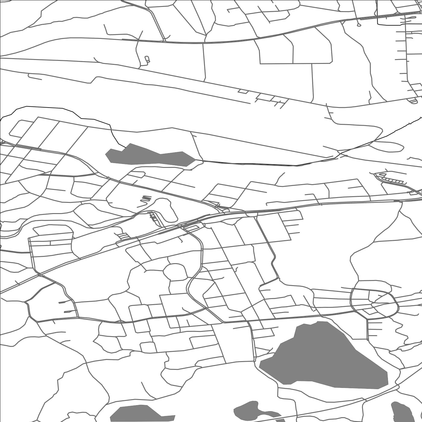 ROAD MAP OF MIKKELIN MAALAISKUNTA, FINLAND BY MAPBAKES