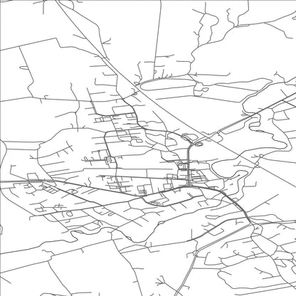 ROAD MAP OF MYNÄMÄKI, FINLAND BY MAPBAKES