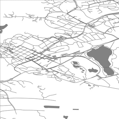 ROAD MAP OF NAANTALI, FINLAND BY MAPBAKES