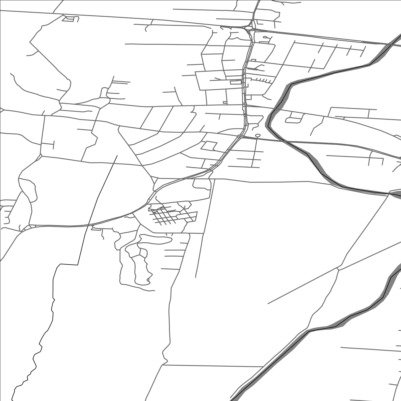 ROAD MAP OF NÄRPES, FINLAND BY MAPBAKES