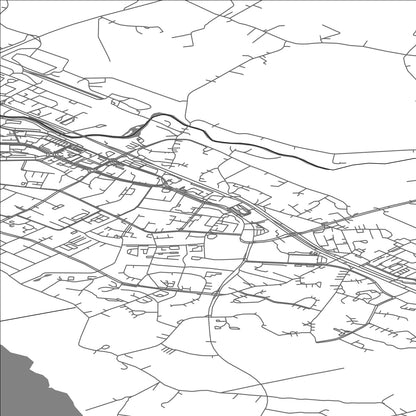 ROAD MAP OF NIVALA, FINLAND BY MAPBAKES