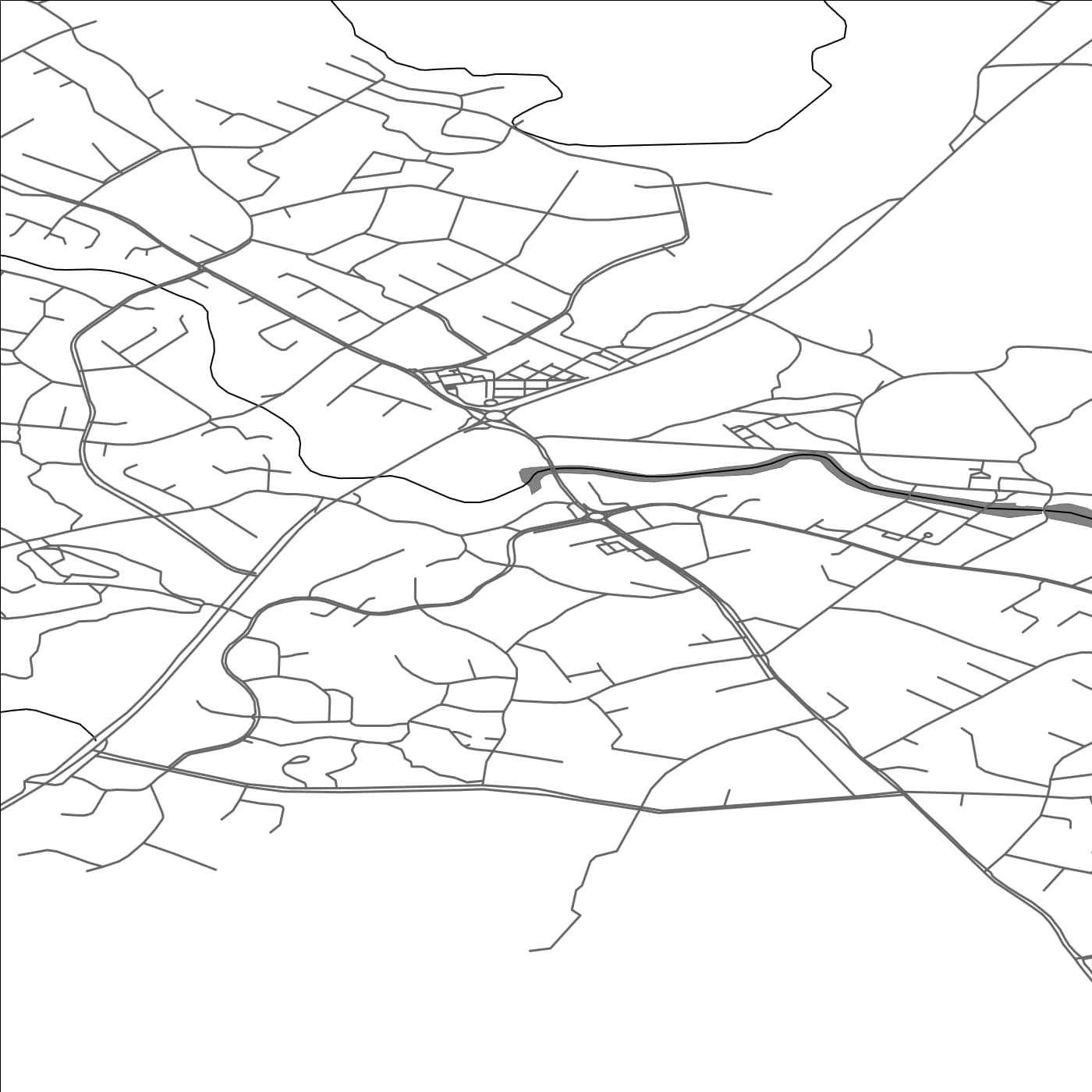 ROAD MAP OF NOORMARKKU, FINLAND BY MAPBAKES