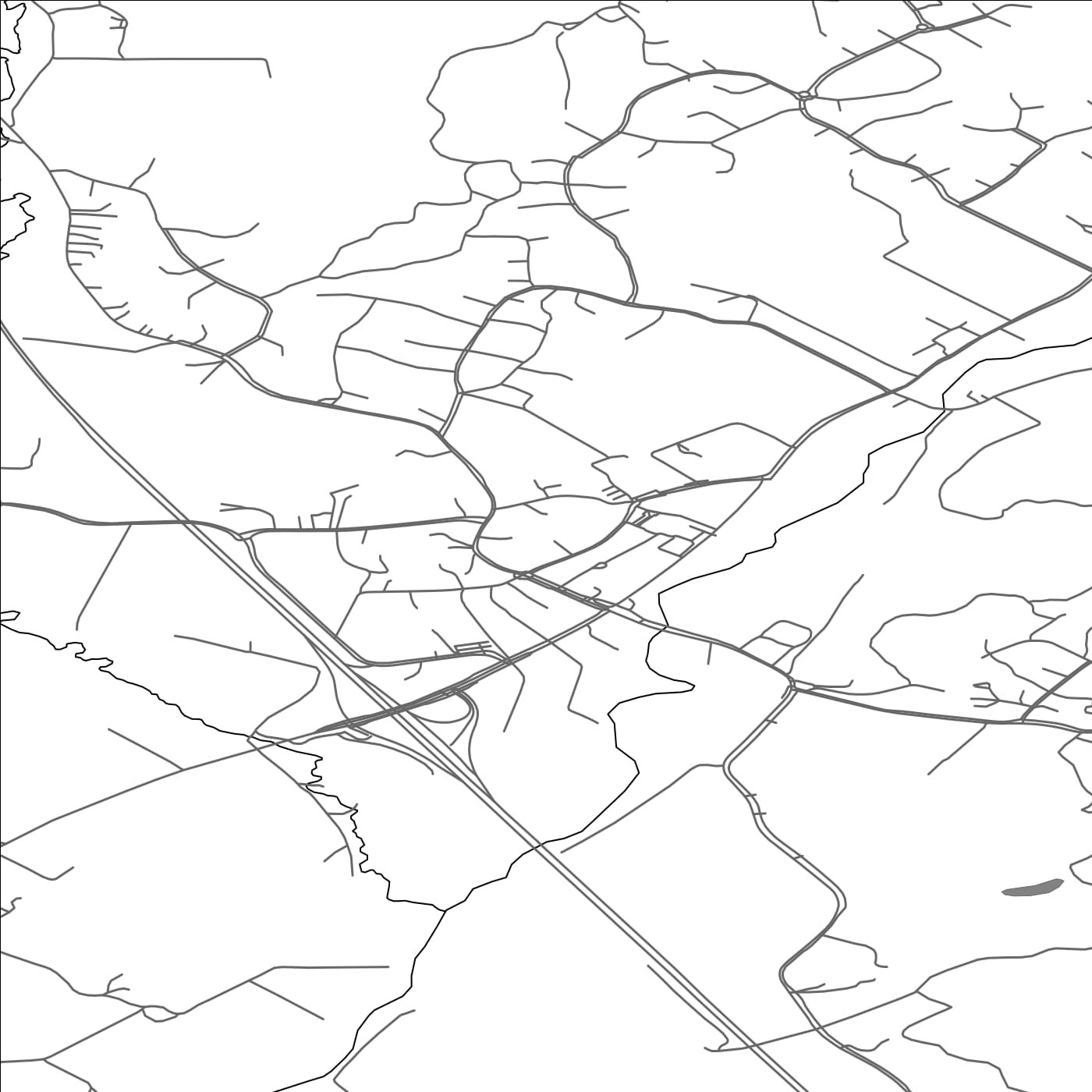 ROAD MAP OF NOUSIAINEN, FINLAND BY MAPBAKES