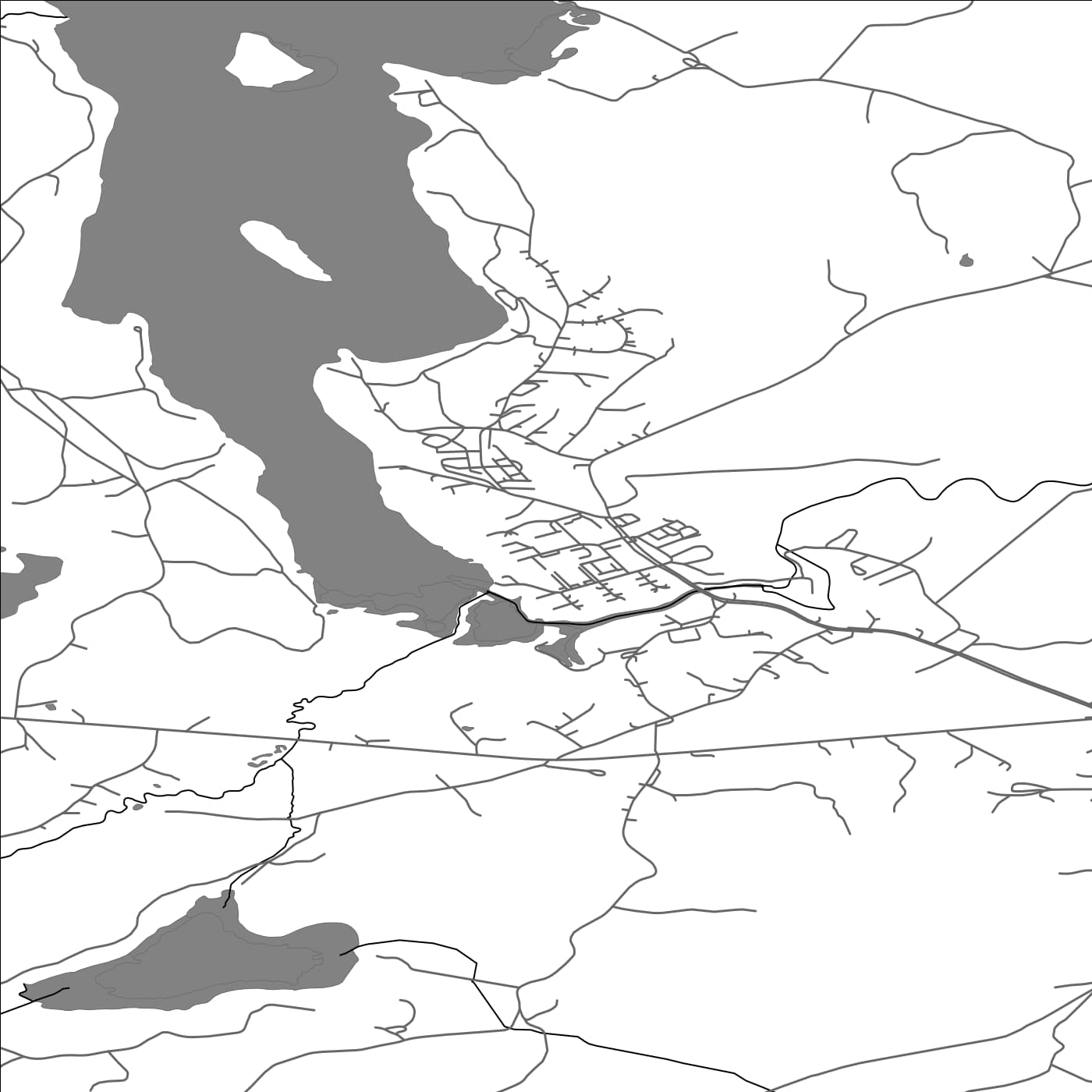 ROAD MAP OF NUMMI, FINLAND BY MAPBAKES