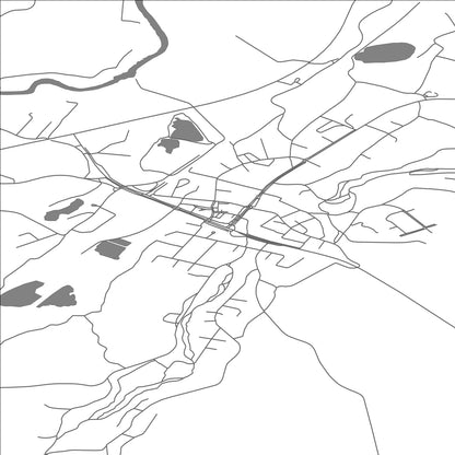 ROAD MAP OF OITTI, FINLAND BY MAPBAKES