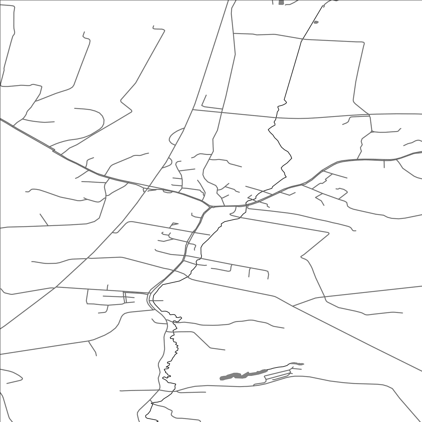 ROAD MAP OF ORIPÄÄ, FINLAND BY MAPBAKES