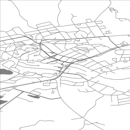 ROAD MAP OF OUTOKUMPU, FINLAND BY MAPBAKES